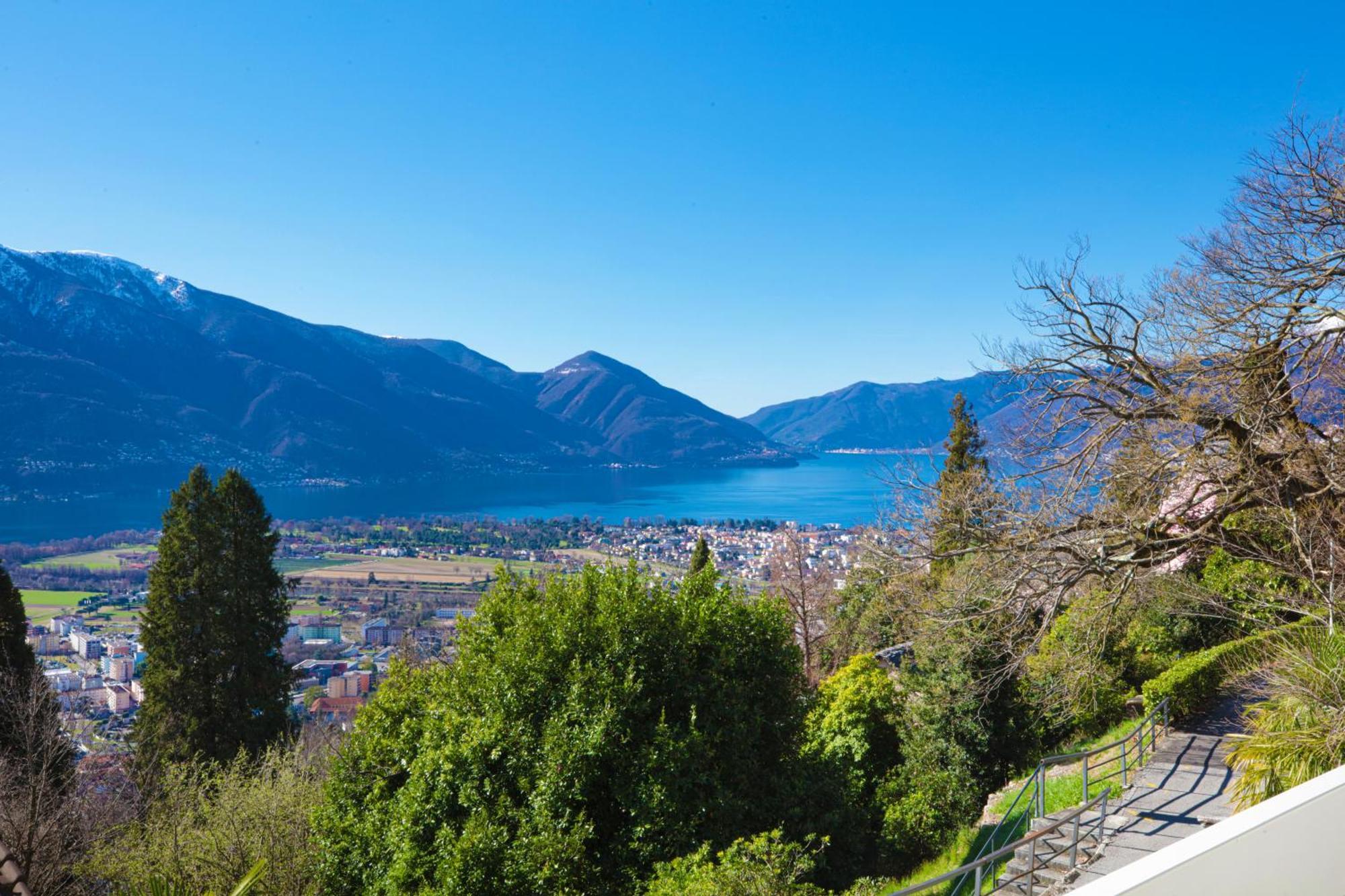 Vista Lago Casa Hulya Orselina Eksteriør bilde