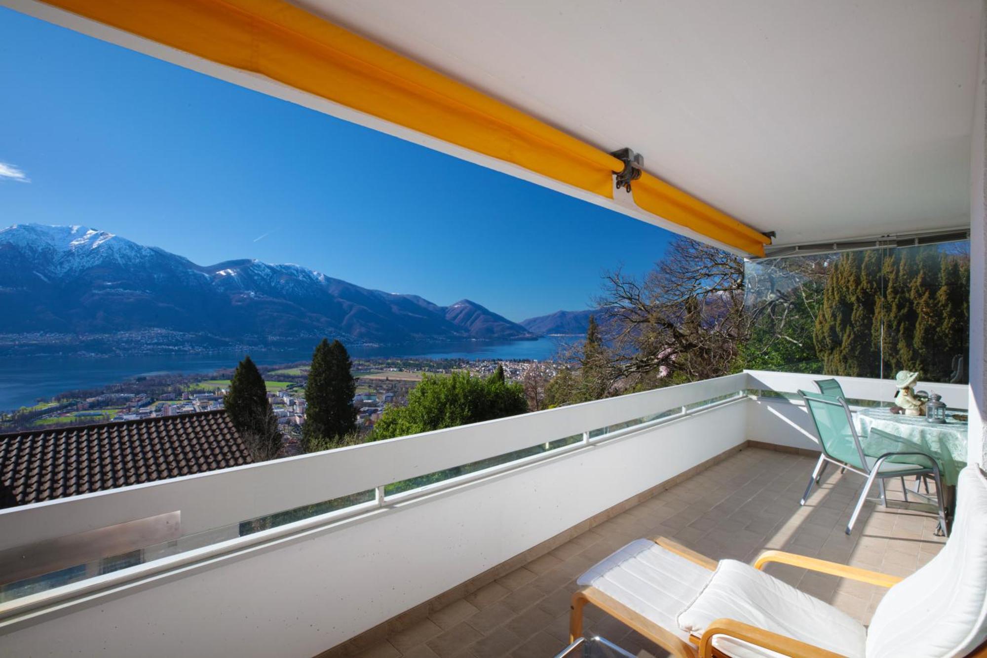 Vista Lago Casa Hulya Orselina Eksteriør bilde